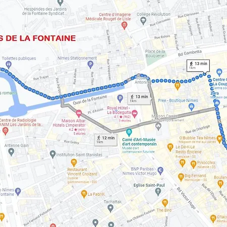 Superbe 95m2 Proche Arenes- Parking Offert Apartment