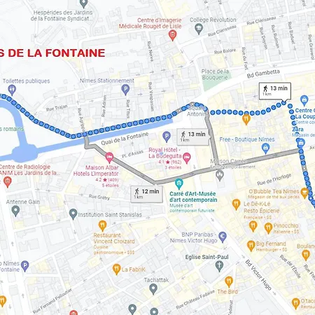 Apartment Superbe 95m2 Proche Arenes- Parking Offert